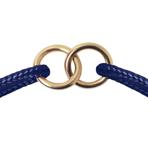 No Waste - 14KT goud - Navy