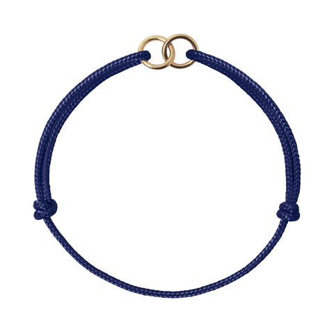 No Waste - verguld goud - Navy
