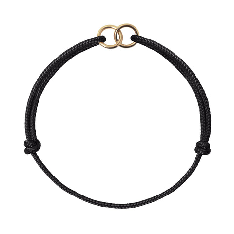 No Waste - 14KT goud - zwart