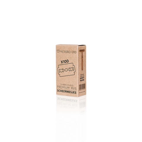 100 Navulmesjes Double Edge – Voor Safety Razor