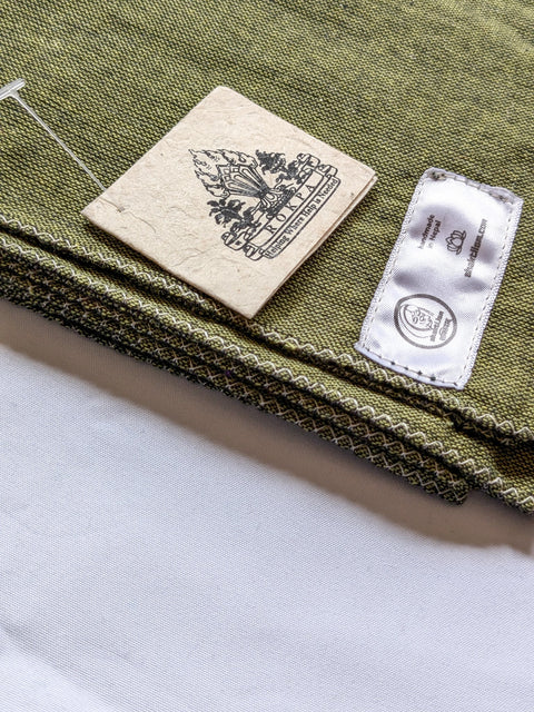 Soft cotton scarf, handwoven in Nepal