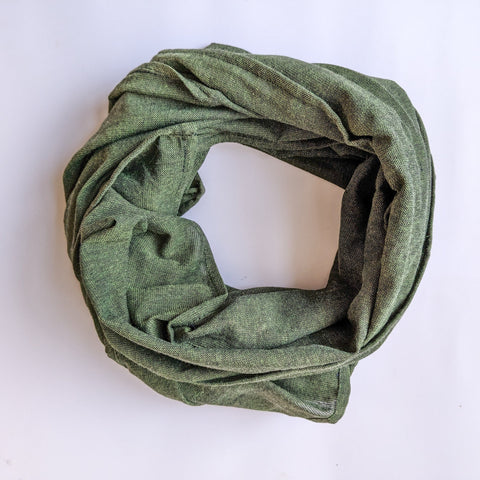 Soft cotton scarf, handwoven in Nepal