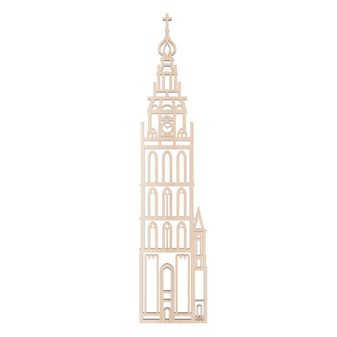 City tower Stevenskerk Nijmegen Dutch wood FSC 100%