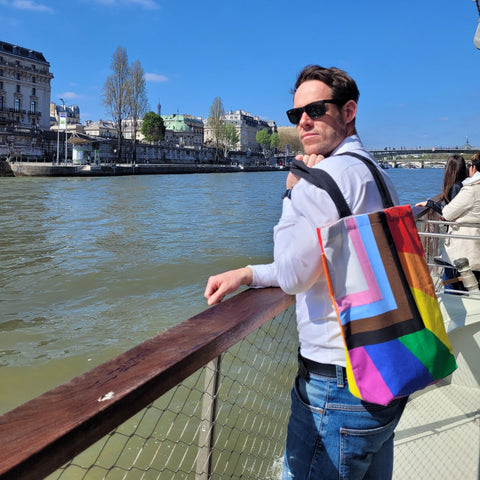 NoMorePlastic Tote Bag Pride