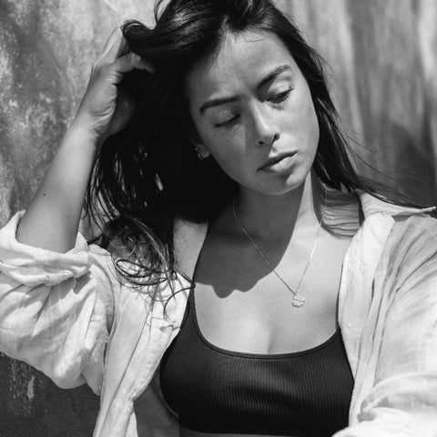 L.O.V.E. You ketting zilver