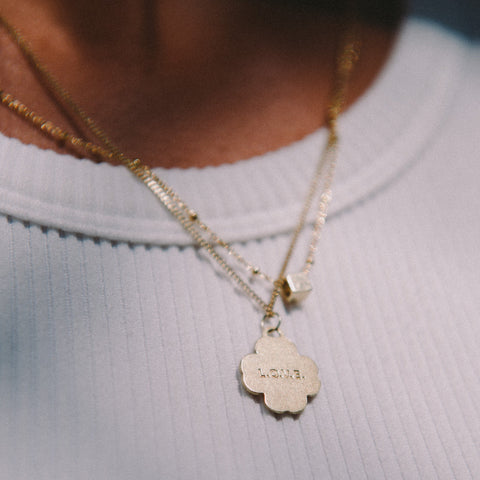 Solid as a Block ketting goud