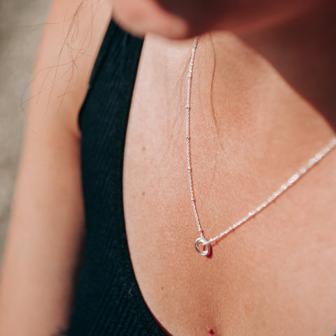 Together as One ketting zilver