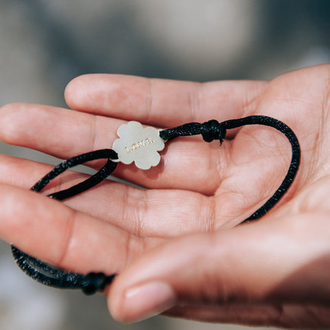 L.O.V.E. You armband zilver