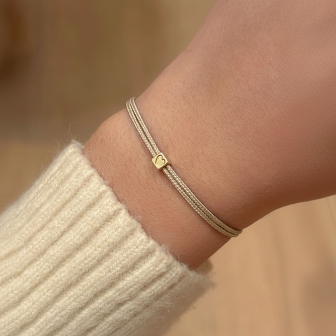 Always in My Heart - verguld goud - beige