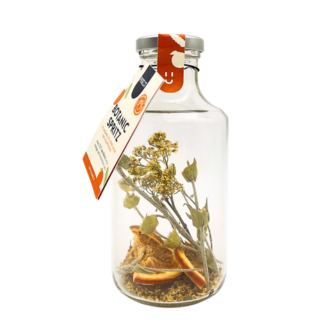Botanic Spritz Mocktail | Orange Yarrah Elderflower | Alcoholvrij