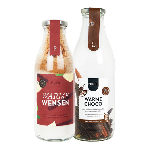 Knus warm en helemaal winter | Combi | chocolademelk + Appel Kaneel Cake