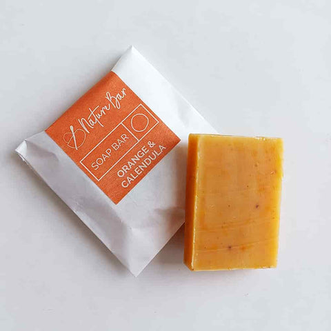 Orange Calendula guest soap - 25 gr