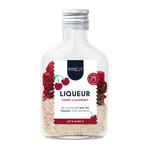 Likeur maken | Pineut Kersenlikeur | Zakflacon | Cherry & Raspberry | BIO
