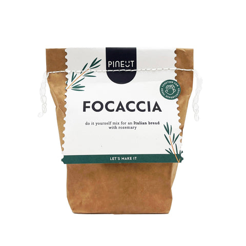 Pineut borrelbrood | zak | Focaccia