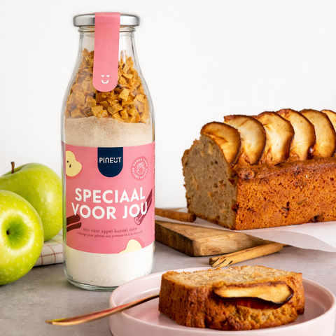 Appel-Kaneel Cake | Speciaal voor jou | DIY Cakemix in fles
