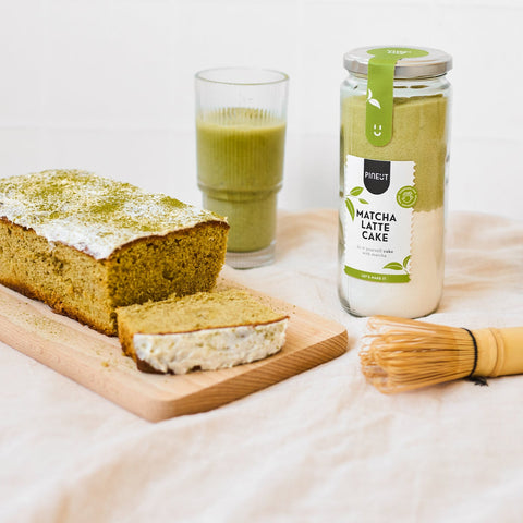 Matcha & Witte Chocolade Cake | DIY Cakemix