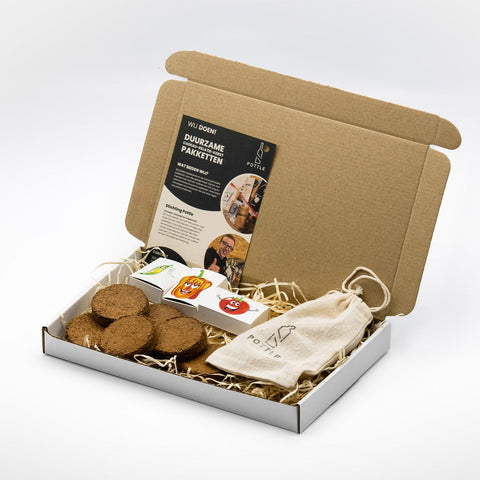 Groente kweken - Brievenbuscadeau - Shop Cycle-Up