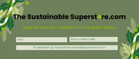 The Sustainable Superstore cadeaubon