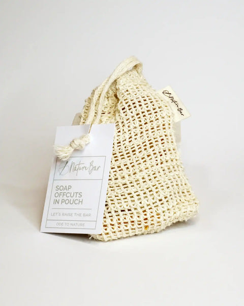 Soap bag with soap flakes