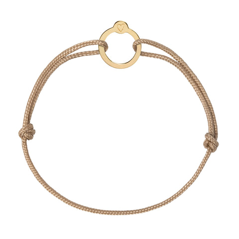 Recycled with Love - 14KT goud - beige