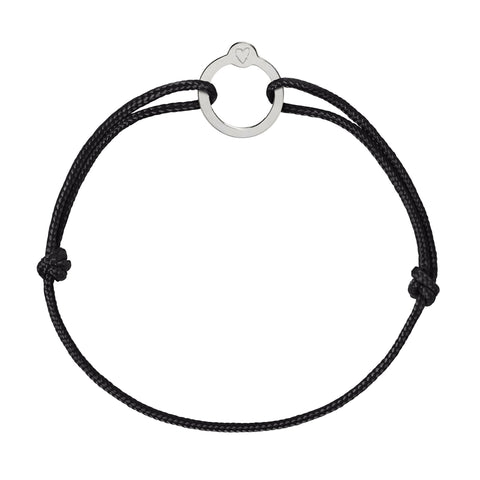 Recycled with Love - zilver - zwart