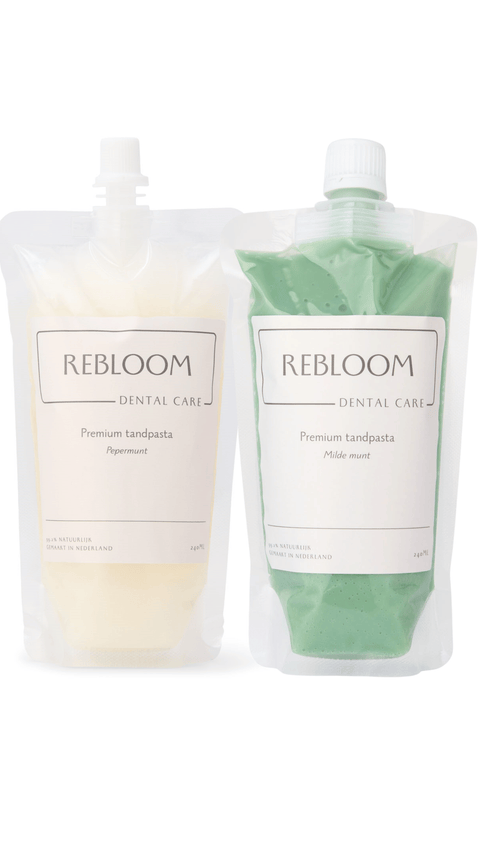 2 Flavor Refill Pack (Fluoride-Containing Toothpaste) - 2 refills of premium toothpaste