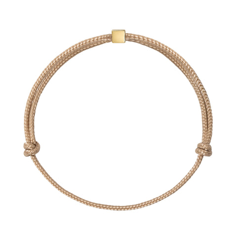 Solid as a Block - 14KT goud - beige