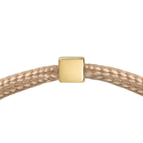 Solid as a Block - 14KT goud - beige