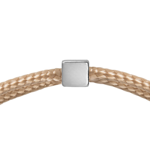 Solid as a Block - zilver - beige