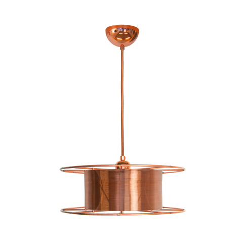 Duurzame upcycle Dutch stalen design SPOOL lamp gemaakt van gerecycle materialen - Tolhuijs