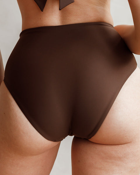 Bikini Bottom - Jasmine Brown/Pink