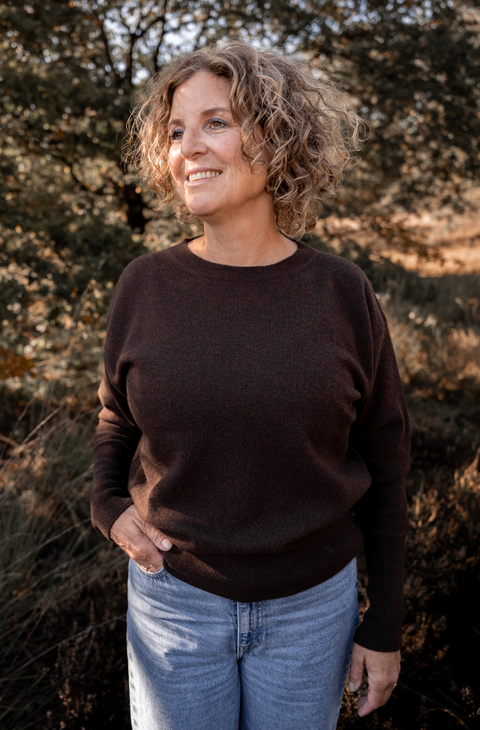 Trui Claudia - Chocolate Brown