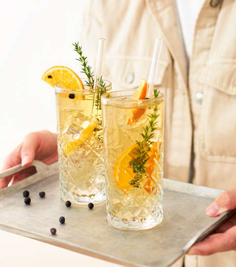 Kruidige Gin | mini-flacon | Winterdrank| Kerst cadeau | Doos met 12 stuks