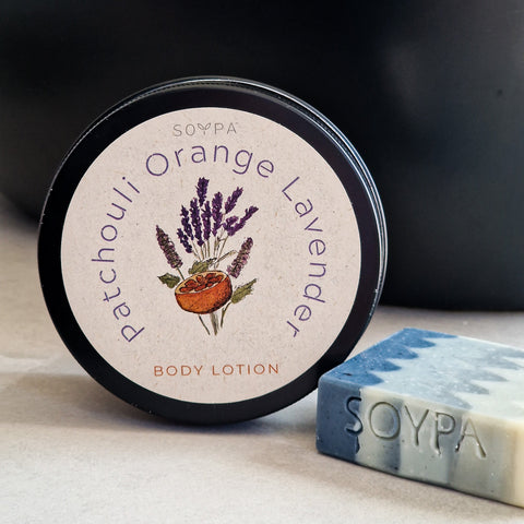 Skincare Set - Lopapeysa soap & Body lotion Orange, patchouli