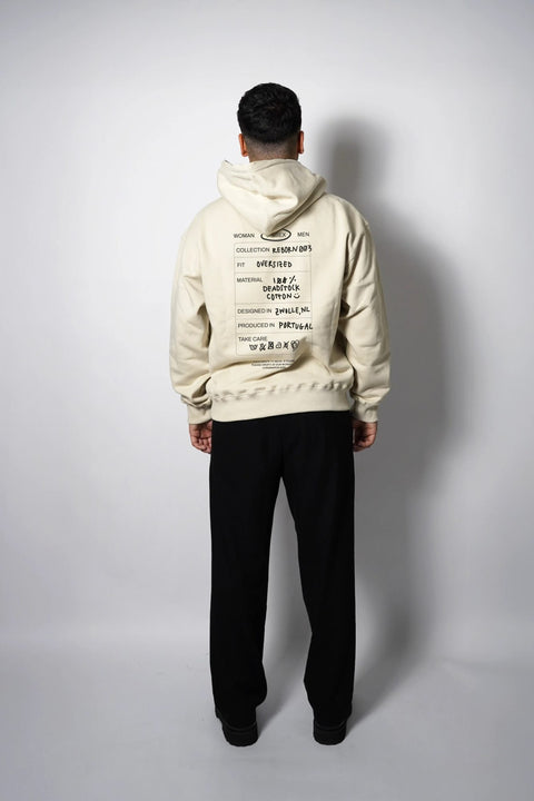 Hoodie 'Tag' - Reborn 003 - Stone