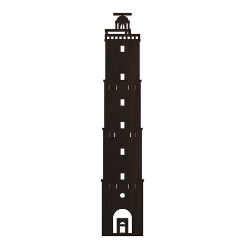 Terschelling Brandaris stadstoren vuurtoren eiland zwart Binthout