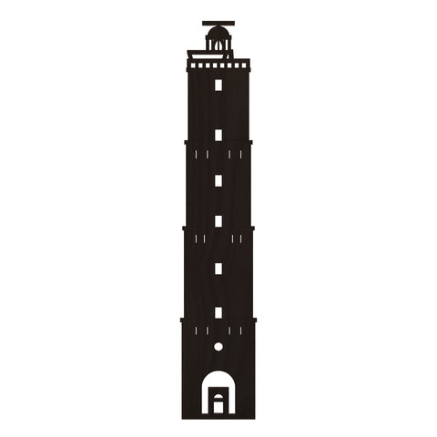 Terschelling Brandaris stadstoren vuurtoren eiland zwart Binthout
