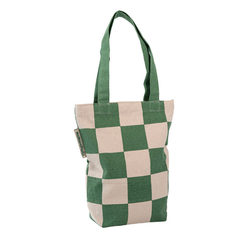 Tote bag met rits Simple Squares