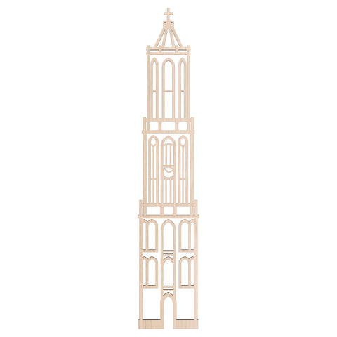 Stadstoren Domtoren Utrecht Nederlands hout FSC 100%