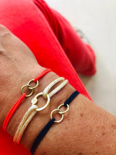 No Waste armband goud