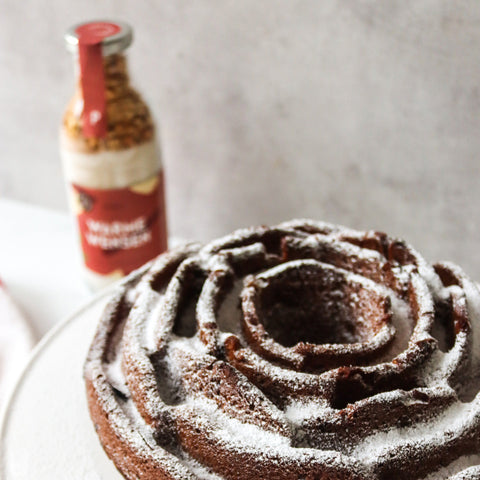 Appel-Kaneel Cake | Cadeaufles | DIY-recept gezellig & feestelijk | Doos met 8 stuks