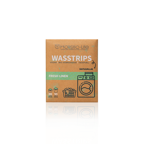 Wasmiddel strips zonder schadelijke stoffen eco wasstrips.