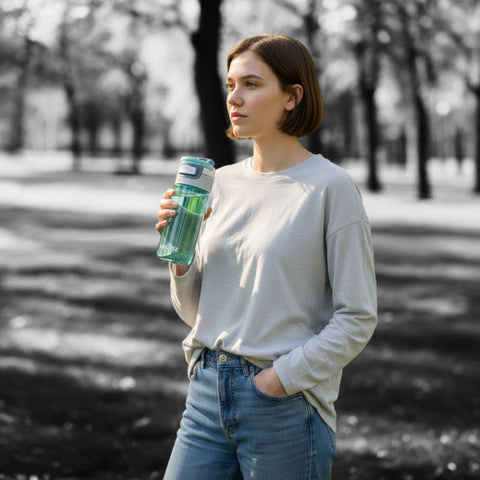 Waterfles Kambukka Elton 500ml Ice Green sfeerfoto