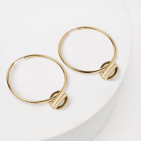 You Are Loved oorbellen goud groot