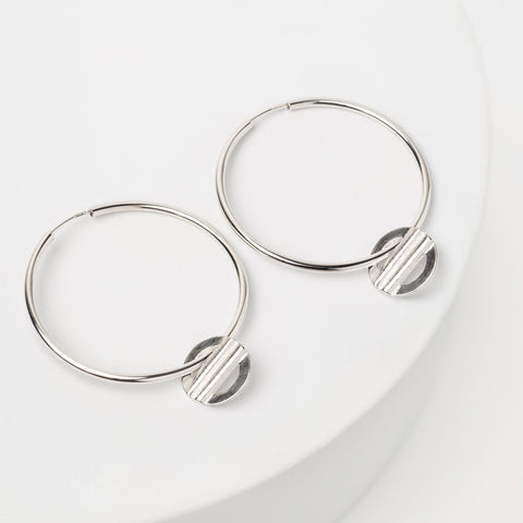 You Are Loved oorbellen zilver groot