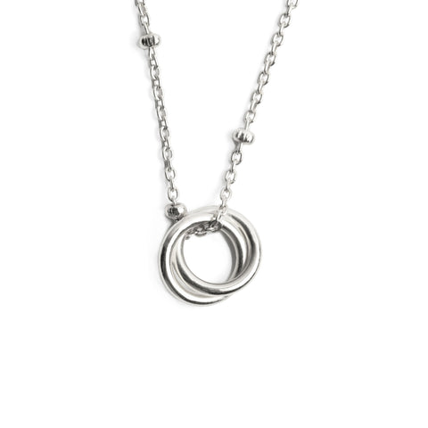 Together as One ketting zilver