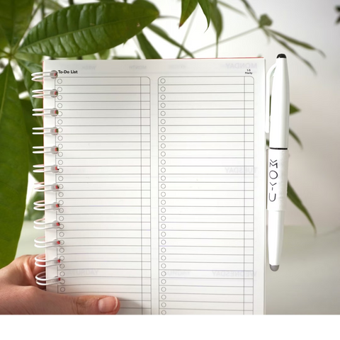 Erasable Agenda A5 - Pitch Black