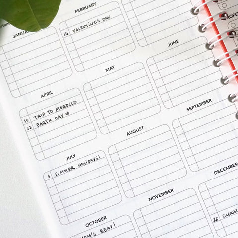 Erasable Agenda A5 - Pitch Black