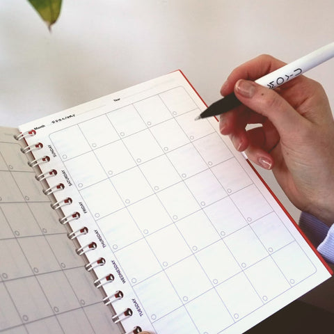 Erasable Agenda A5 - Sky Blue