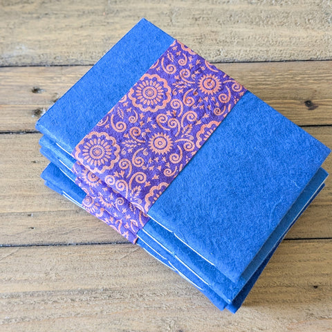 Eco friendly Lokta paper pocket notebook